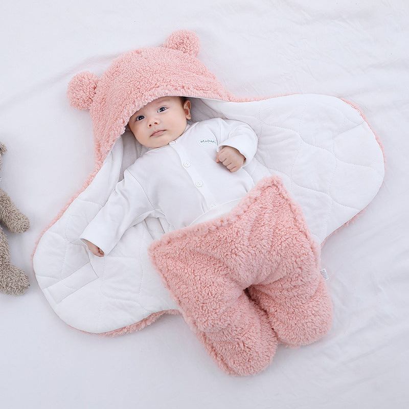 Baby Steppschlafsack-Wickeldecke