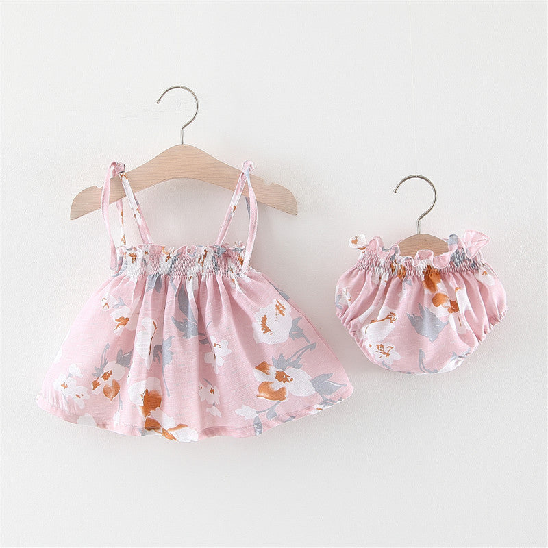 Baby Sommerkleid mit Blumenmuster