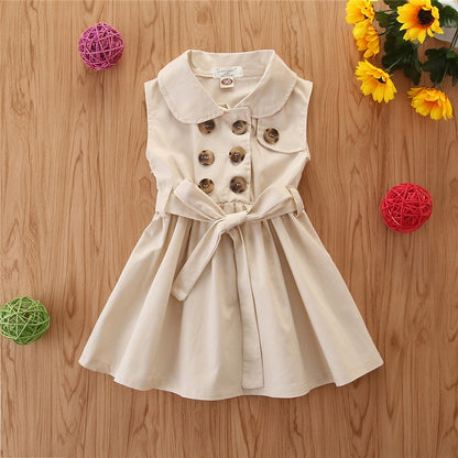 Robe d'été décontractée pour petite princesse