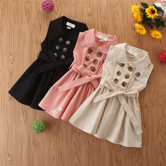 Casual Sommer Kleid für kleine Prinzessin