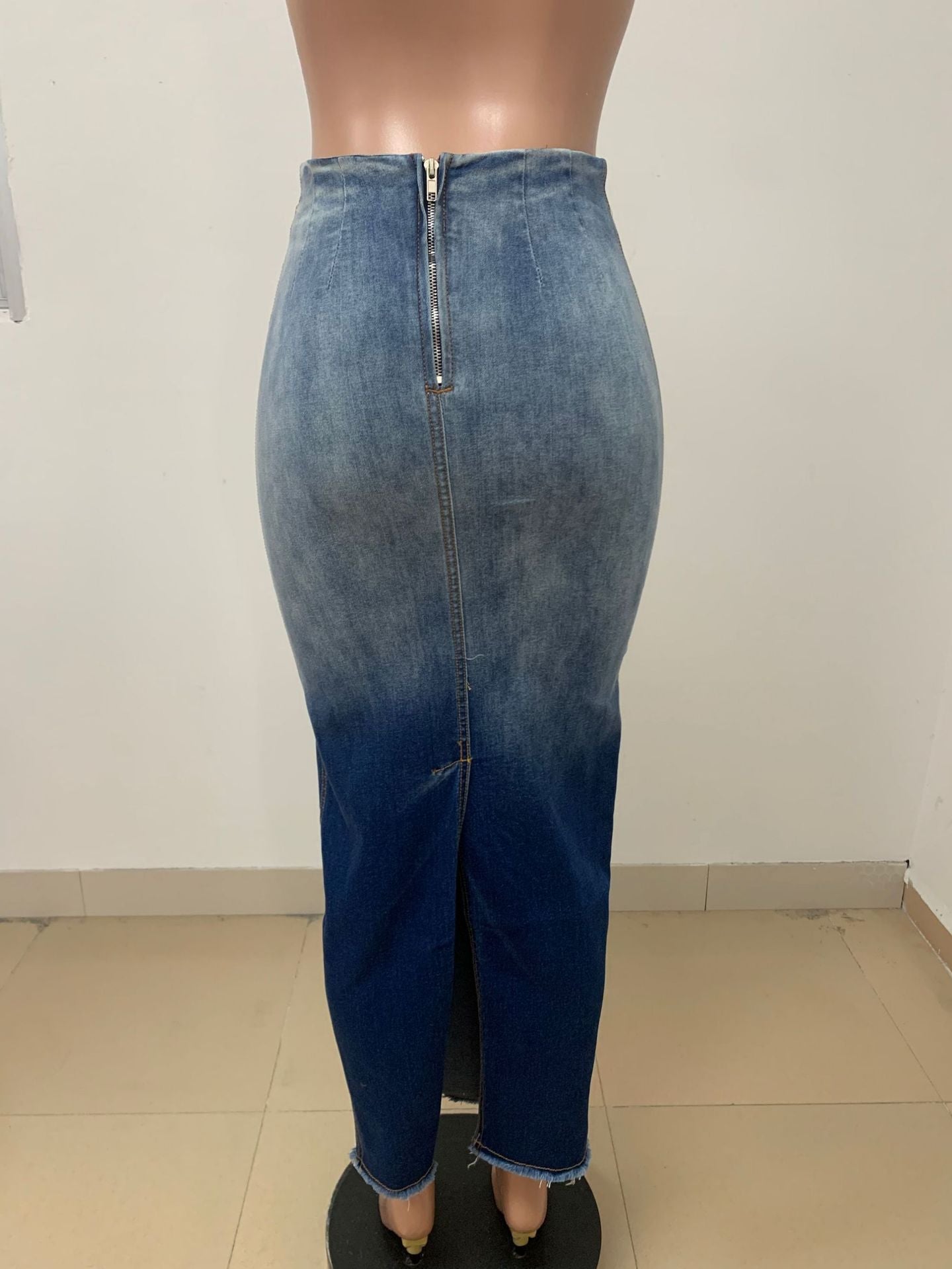 Jeansrock, Maxi