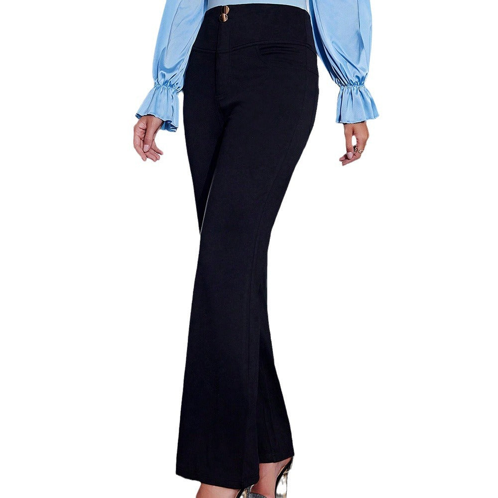 Elegante Hose mit hoher Taille