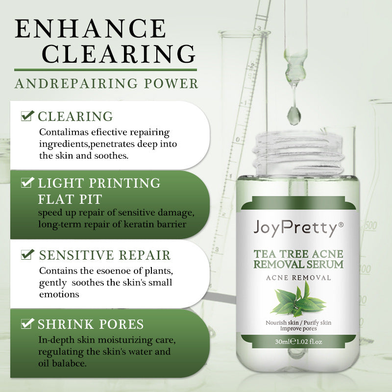 Joy Pretty, tree serum for acne treatment